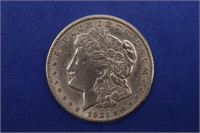 1921-S, Morgan Silver Dollar, 90% Silver