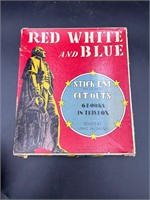 1941 Red White and Blue. Stick'Em Cut Outs