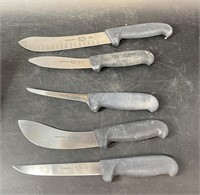 Lot of 6 Forschner by Victorinox knives all in exc
