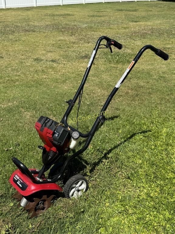 Craftsman 26 cc 4 cycle mini tiller, runs great