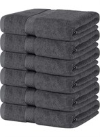 UTOPIA TOWELS PACK OF 6 MEDIUM BATH TOWELS