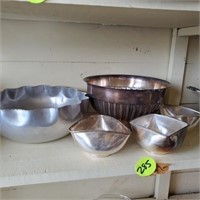 ASSORTED SILVER BOWLS