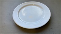 100- 6" China White Bread Butter Dishes