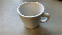 96- China White Coffee Cups