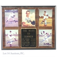 Signed LA Dodgers Boys Of Summer Photograph (5)