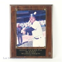 Reggie Jackson Signed NY Yankees MLB Photograph