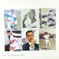 Signed Chicago Cubs Legends Greats Photos (7)
