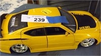Jada Yellow Datona Hemi Big Time Muscle Car Model