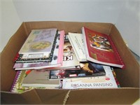 Box of Various Cook Books