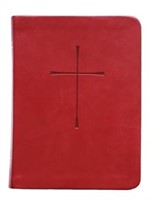 Prayer Book and Hymnal Leather Red