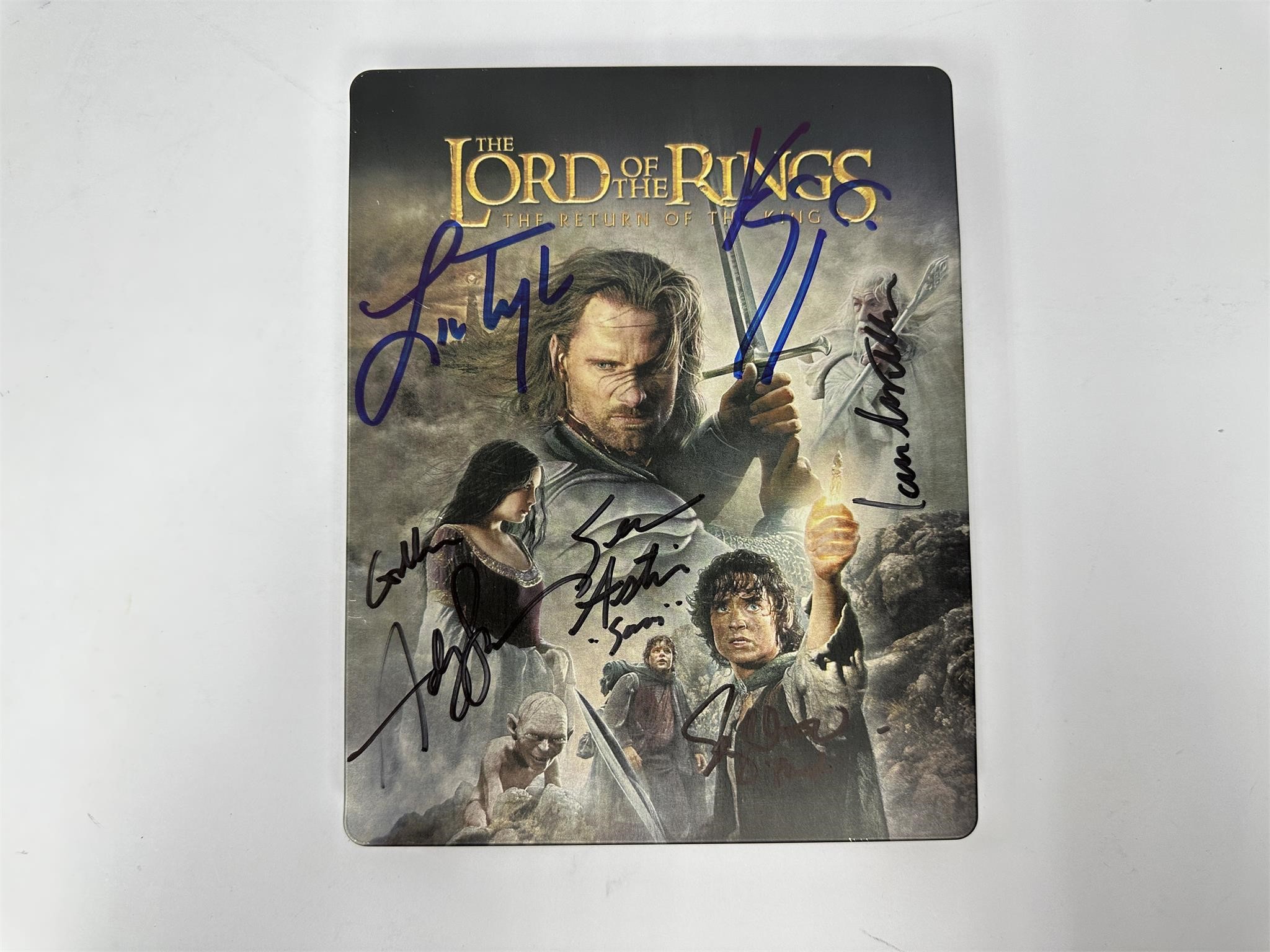 Autograph COA Lord of The Rings Bluray