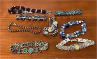 8 Assorted Fashion Bracelets