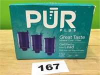 3pk Pur Plus Mineral Core Filters