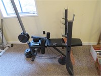 Weight Bench, Weights