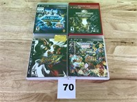 Lot of 4 PS3 Games