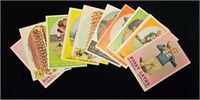 (10) 1958 Topps Football Cards