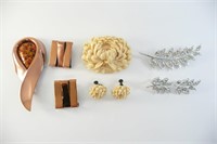 3 Brooch and Earring Sets
