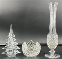 Assorted Crystal And Glass