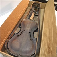 VIOLIN PARTS WITH BOW. FOR PARTS ONLY LOTS OF
