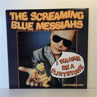 THE SCREAMING BLUE MESSIAHS VINYL RECORD LP