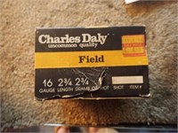 Charles Daly 16 Ga. Shot Gun Shells, 2 3/4"