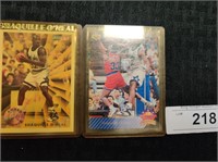 2 Shaquille O'Neal cards