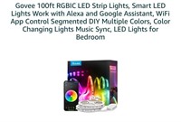 Govee 100ft RGBIC LED Strip Lights