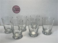 6 Vintage Libbey Juice Glasses