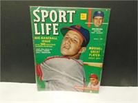 Sport Life Magazine Stan Musial August 1950