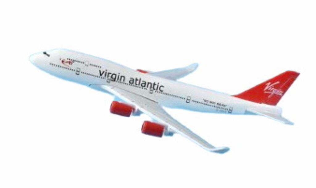6.5 inch Viirgin Airlines  747