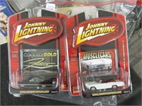 Johnny Lightning 65 Chevy Impala SS & 55 Lincoln F