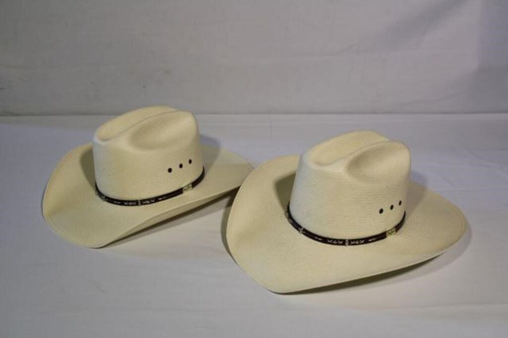 Men's Resistol Straw Hat 10X Size 7-1/4