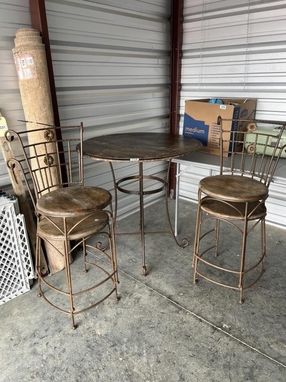 Indoor/Outdoor High-top Table,4 Chairs U236
