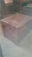 Vintage wooden storage box