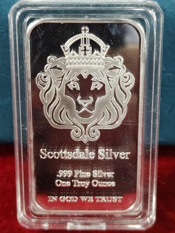 Scottsdale Silver Silver Plated Bar