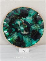 10.5" Fibre Resin Decorative Plate