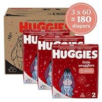 Huggies Little Snugglers 180 Diapers - SIZE 2