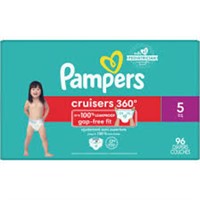 Pampers Cruisers 360 96 Diapers - Size 5