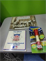 Baseball Items. 1995 Baseball Calendar (sealed),