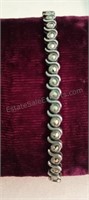 Sterling Silver Marcasite Bracelet