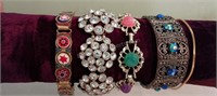 5 Costume Jewelry Bracelets