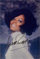 Autograph COA Diana Ross Photo