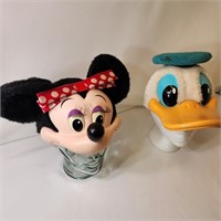 Donald & Minnie Character Fashion Hats