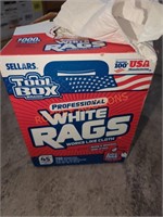 Tool Box Brand Profession White Rags