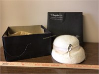 Whipkey’s (Worthington) box and hat