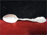 Antique Sterling Silver Advertising Spoon.