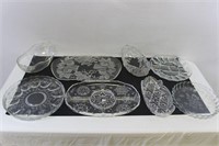 Molded Glass Serving Dishes