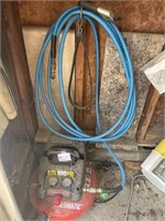 Air compressor and hose