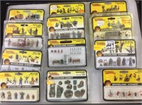 Lot of 12 Woodland Scenics HO Scale