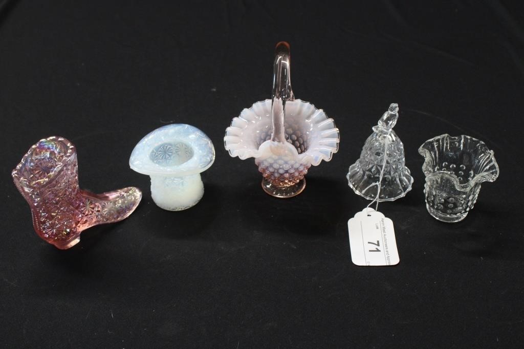 Fenton Glass and Ceramic Doll Auction